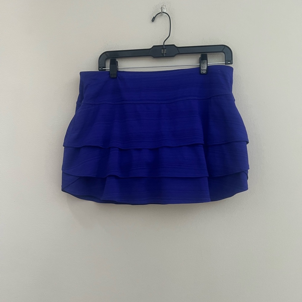 Athleta Vibrant Purple Tiered Skort - Picture 4 of 10
